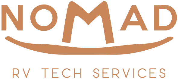 A black and brown logo with the words dmm tech services underneath it.